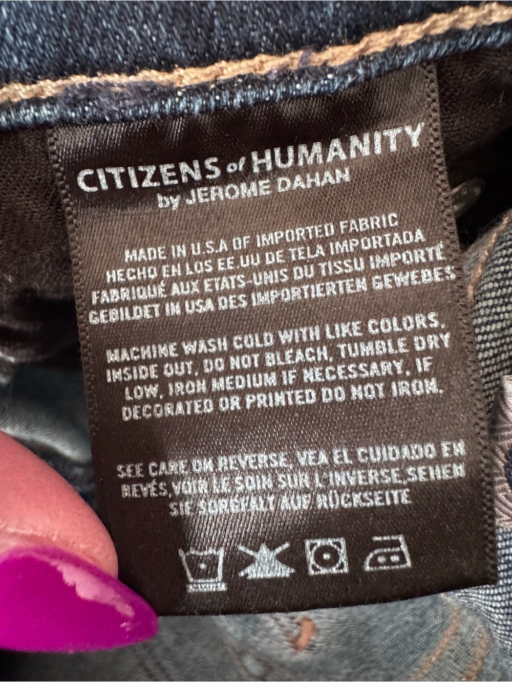 Citizens Of Humanity Rocket High Rise Skinny Jeans Medium Wash Stretch 29 - Picture 8 of 12